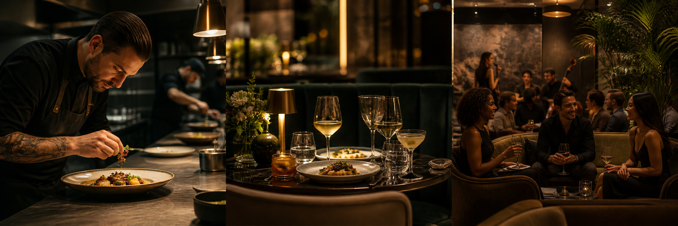 Roc*Away restaurant, dining and lounge experience