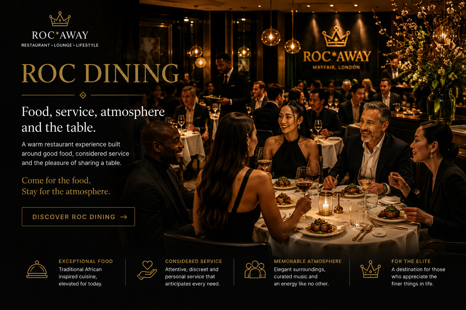 Roc Dining at Roc*Away